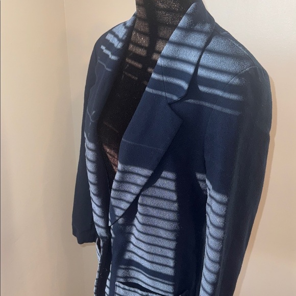 Vintage Pendleton Wool Blazer Navy Blue Single Button Jacket Women’s - Picture 9 of 11